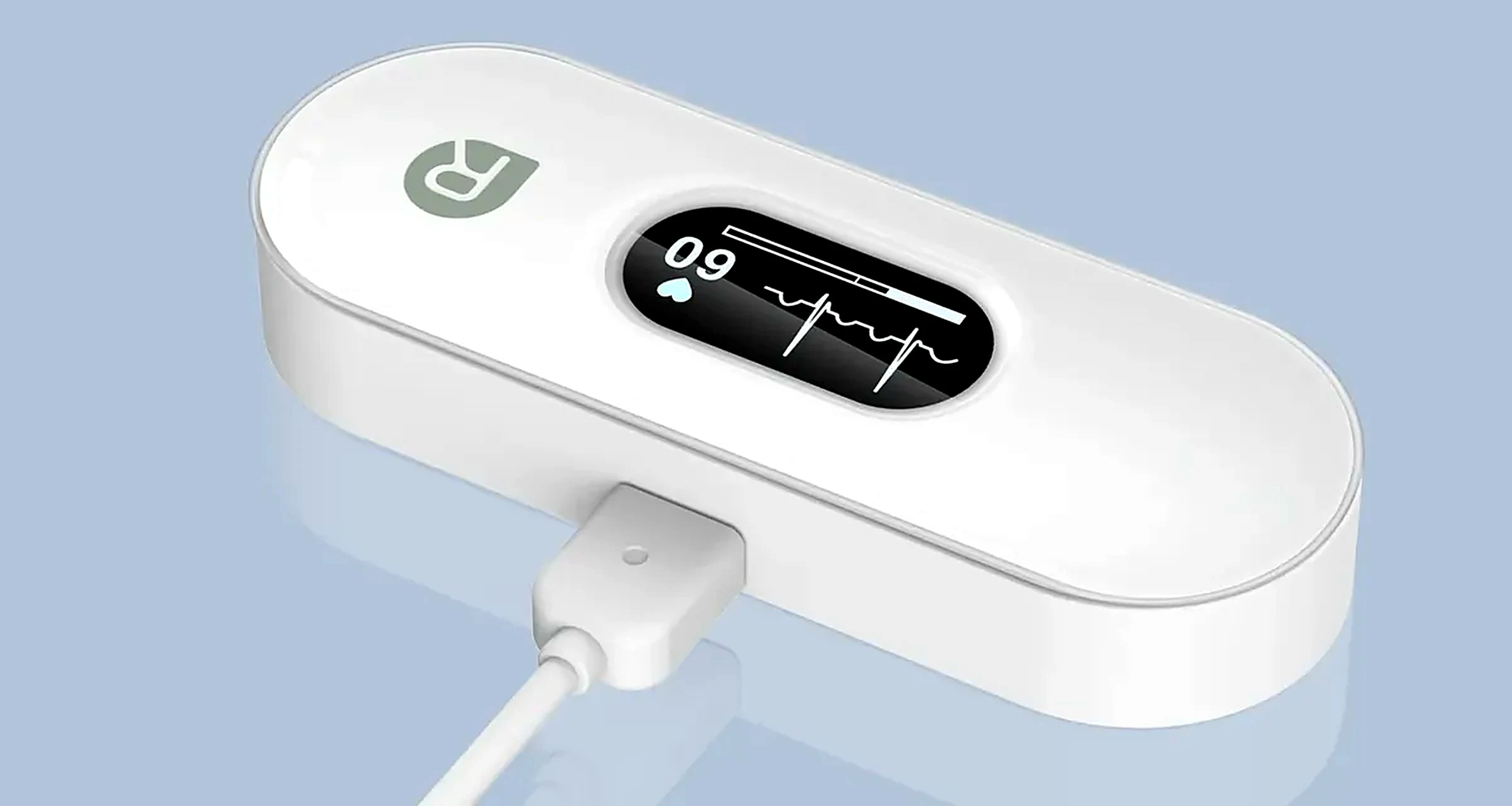 VitalWeave ECG device charging